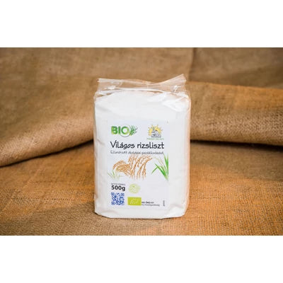 Rizsliszt világos BIO 500g Piszkei