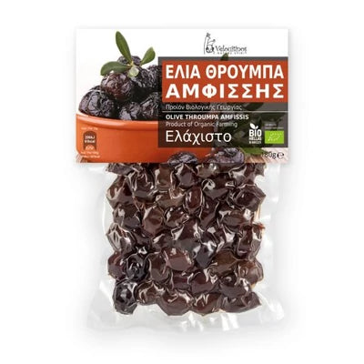 Olivabogyó fekete BIO 180g Velouitinos
