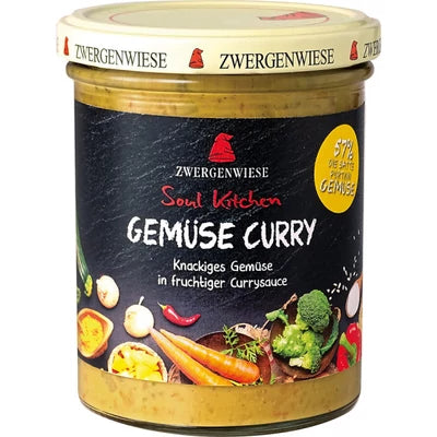 Zöldség Curry BIO 370g Zwergenwiese
